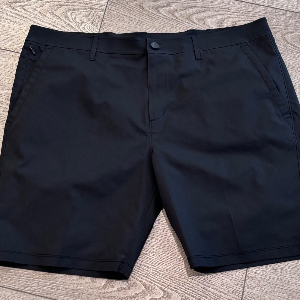 Public Rec Work to Play Shorts Mens 38‎ Black Performance Golf Activewear